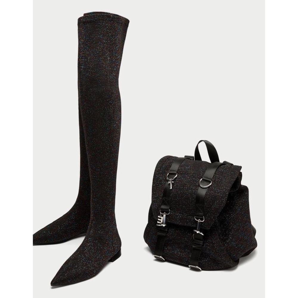 Zara over the knee boots ✨